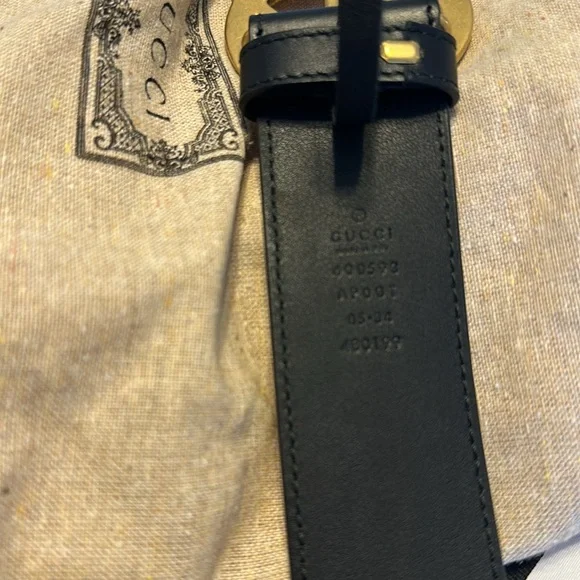 GG MARMONT 2015 RE-EDITION WIDE BELT - Picture 2 of 2